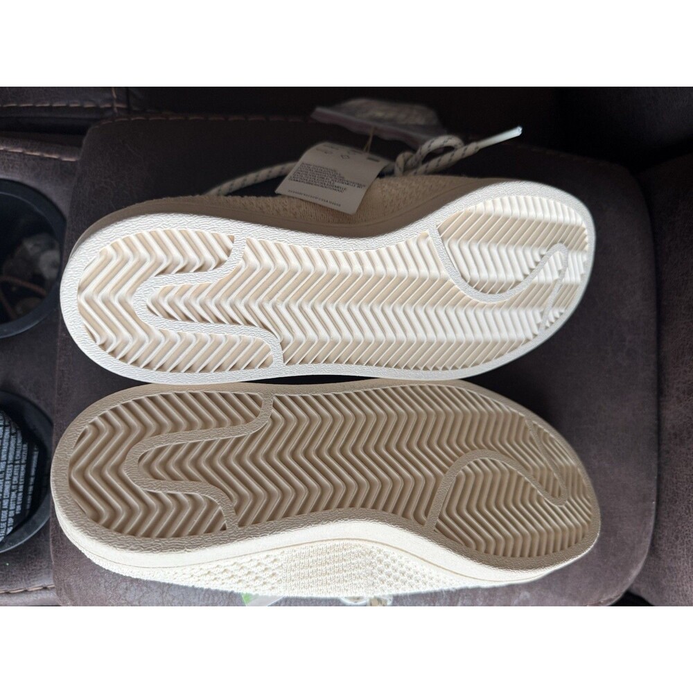 Adidas X S42931 Mens Pharrell Superstar Human Race Primeknit Beige Shoes 5 RARE - Picture 11 of 15